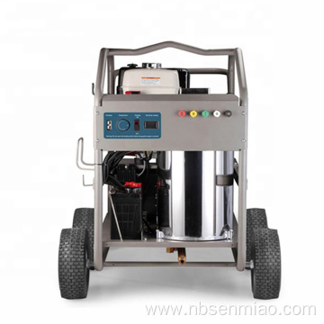 Hot water steam pressure washer